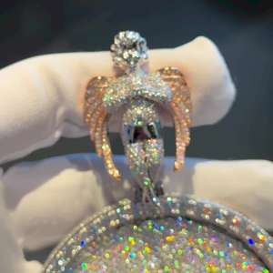 Hiphop Haute Qualité Glacé Personnalisé Lettre Bijoux De Luxe Pendentif Pass testeur de diamants VVS Moissanite pendentifs en diamant - Product Image 4