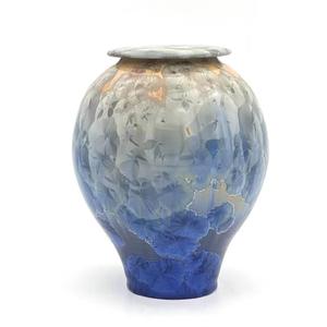 Urnes funéraires faites directement à la main en usine sur mesure en gros Urnes en céramique pour cendres humaines Urne funéraire pour adultes d'Inde - Product Image 2