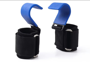 Wrist Wrap With Iron Hook Hot Selling <b>Weight</b> Lifting Straps Iron Mat Hook <b>Weight</b> Lifting <b>Hand</b> Grip Hook Wrist - Product Image 5