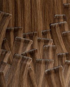 Prix de gros Nasa Hair Extensions de cheveux humains vierges Remy du Vietnam à bandes invisibles, ondulées naturelles, double trame machine, 100 grammes, 70 cm - Product Image 2