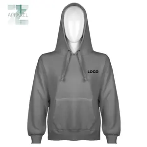 Hoodie Pullover bulu domba Burnout terbalik OEM kualitas tinggi untuk wanita 230gsm 55% katun 45% poliester Pullover hoodie untuk wanita