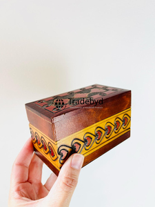 Tradebyd Premium Polished <b>Wood</b> <b>Box</b> Elegant Home Decor Jewelry Organizer Handmade Gift <b>Storage</b> <b>Box</b> - Product Image 2
