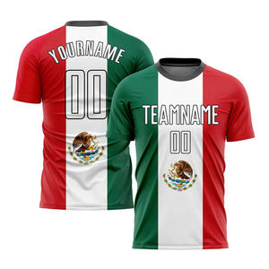 Maillot de football personnalisé Mexique 2026 pour supporters – Sublimation, nom et numéro personnalisés, manches courtes, unisexe - Product Image 2