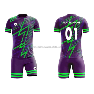 Camisetas de fútbol de Francia, conjuntos deportivos, servicio OEM, ropa de entrenamiento, uniforme de fútbol de nuevo diseño, uniforme de fútbol de bajo precio - Product Image 5