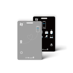 Traceur de portefeuille fin rechargeable certifié MFi compatible avec <span class=keywords><strong>Apple</strong></span> Find My pour localisation iOS de bagages et passeports - Product Image 4