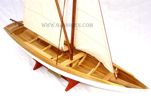Gia Nhien Fabricant Approuvé Conception Personnalisée quantité minimale de commande Basse KRAGEROTERNA CLINKER COQUE MODÈLE DE BATEAU EN BOIS-MODÈLE DE BATEAU EN BOIS - Product Image 5