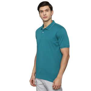 Camiseta Polo de Manga Corta para Hombre, 100% Algodón, Transpirable, Casual, Estampado Sólido, Talla Grande, Logotipo Bordado de Golf - Product Image 2