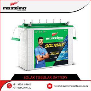 Massimo แบตเตอรี่ตะกั่วกรดโซล่าร์ทรงสูง110Ah 12V สำหรับการใช้ UPS/อินเวอร์เตอร์จากผู้ผลิตชั้นนำ - Product Image 2