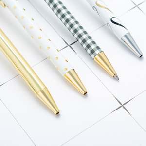 Bolígrafo de Metal Dorado de Alta Calidad con Diseño Novedoso Coreano para Regalos y Souvenirs - Product Image 3