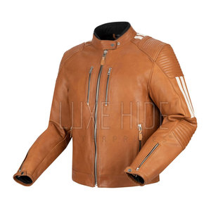 Vestes en cuir de haute qualité engrenages de protection vestes en cuir de moto vestes en cuir de course de moto respirantes - Product Image 2