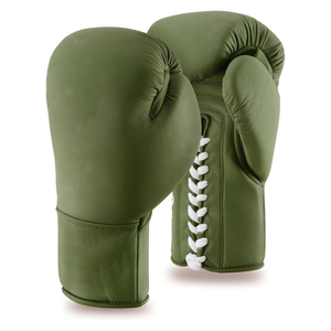 Guantes de Piel de Vacuno Vornex Industry Professional de 12oz con Cordones para Kickboxing y Artes Marciales, Equipo de Boxeo con Características de Seguridad - Product Image 1