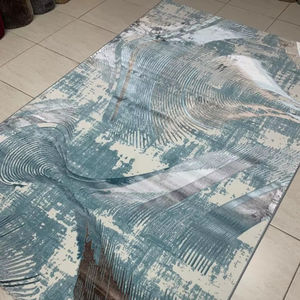 Alfombras Turcas Modernas de Polipropileno Tejidas a Máquina, Alfombras de Yute de Alta Calidad Resistentes a las Manchas, de Pelo Alto, Abstractas, para Dormitorio y Hogar - Product Image 1