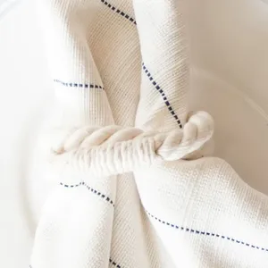 Rond de serviette en rotin laiteux corde boucle de serviette hôtel épilation à la cire corde de chanvre anneau de serviette en gros anneau de tissu de table - Product Image 3
