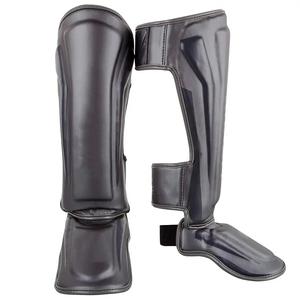 GAF Mejor diseño personalizado Calidad Espinilleras Kick Boxing Espinilleras Personalizado Cuero de vaca Seguridad deportiva - Product Image 4