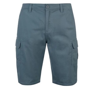 กางเกงขาสั้นผู้ชายผ้าแคนวาสไนลอน/คอตตอน ล้างสีแบบแอซิดวอช ทรงคาร์โก้ มีกระเป๋าหลายช่อง เชือกผูกเอว กันน้ำได้บางส่วน สไตล์ลำลอง เป็นมิตรกับสิ่งแวดล้อม - Product Image 4