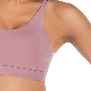 Sujetador deportivo de entrenamiento de gimnasio para mujer sin costuras de alta calidad, ropa de Yoga de secado rápido, ropa ligera de Fitness hecha a medida - Product Image 6