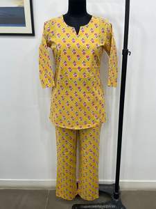 Pink Screen Pajama Set <b>for</b> <b>Women</b>, Cotton <b>Nightwear</b> Pajama Set <b>for</b> Female, Cotton Pajama Set <b>for</b> <b>Women</b> - Product Image 4