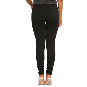 Pantalones vaqueros elásticos ajustados de estilo informal para mujer, pantalones de mezclilla sexis transpirables anchos, pierna recta - Product Image 4