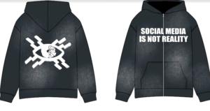 Personnalisé 500GSM 100% Coton Éponge Française Poids Lourd DTG Sérigraphie Lavé À L'acide En Détresse Pull-Over Hommes Hoodies - Product Image 2