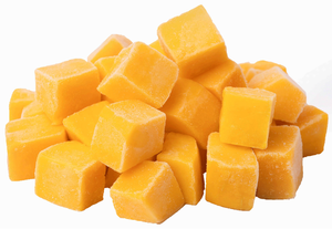 Cubos de mango congelados IQF de primera calidad de Vietnam para batidos, jugos, postres, yogur y uso en repostería. - Product Image 4