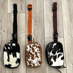 กระเป๋าคาดเอวหนังวัววัสดุทนทานสไตล์ล่าสุดกำหนดโลโก้ได้เอง - Product Image 2