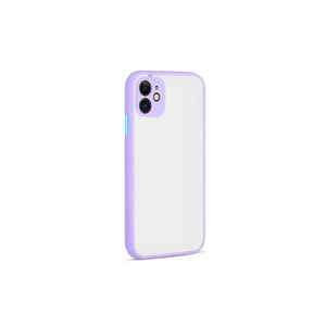 Coque de protection antichoc en silicone lilas Netzy Premium SAFA Hux pour iPhone 11, compatible avec les coques arrière A53, 7 Plus, SE - Product Image 1