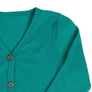 New 2026 Women <b>Cardigan</b> Autumn Sweater Wholesale Cotton/Bamboo Fiber Material High Quality Custom Logo Design V Neck Knitted - Product Image 4