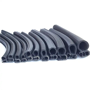 רצועת איטום גומי EPDM חלון ודלת אטום לרוח זיגוג גמיש מזג אוויר רצועת אטם גומי - Product Image 5