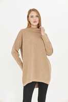 Tunique en tricot surdimensionné pour femme 1201