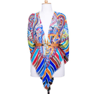 Schal stola schultertuch umschlagtuch umhangetuch umhang umhangetuch kopftuch umschlagetuch ไหมพิมพ์ดิจิตอล - Product Image 2