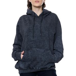 Fabriqué en usine personnaliser femmes surdimensionné lavé à l'acide sweats à capuche respirant pull coton lourd Vintage lavage à capuche - Product Image 4