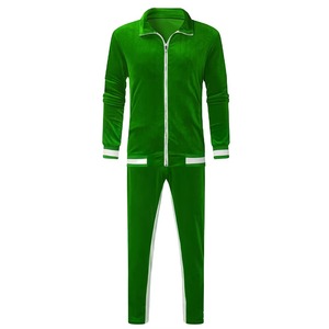 2025 meilleur élégant Logo personnalisé survêtement sweat Jogging survêtement 2 pièces ensemble hommes-survêtements en velours de qualité supérieure prix de gros - Product Image 3