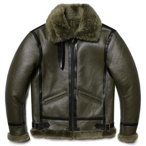 Chaqueta de cuero personalizada americana para hombre, cuello Punk para Adolescente, lona teñida Lisa para producto de comercio exterior - Product Image 2