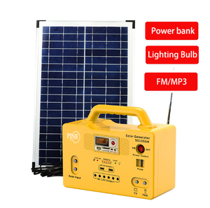 ระบบผลิตพลังงานแสงอาทิตย์แบบพกพาออลอินวันขนาดเล็ก 10-50W MPPT PWM แบตเตอรี่ตะกั่วกรดและลิเธียม ได้รับมาตรฐาน CE FCC UL ใช้งานได้ 24 ชั่วโมง - Product Image 3
