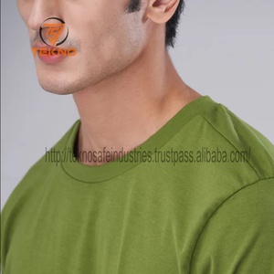 Camiseta extragrande de algodón 100% de lujo para hombre de calidad superior 220gsm peso pesado logotipo personalizado cuello redondo estampado alta calidad en blanco largo - Product Image 3