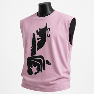Camiseta sin mangas para hombre, camiseta de verano con estampado gráfico, camiseta estilo streetwear - Product Image 3