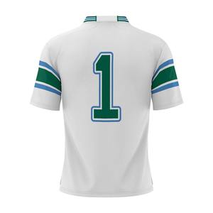 Maillot de football américain à séchage rapide de qualité supérieure avec impression de logo personnalisé et maillot de football américain respirant - Product Image 2