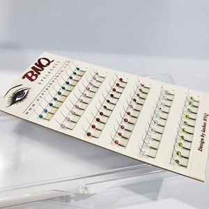 Chuyên Nghiệp Chồn/Lụa Đen Đá <span class=keywords><strong>Lash</strong></span> Khay Nga Khối Lượng Lông Mi Mở Rộng Nhãn Hiệu Riêng Tùy Chỉnh Màu Đen Chồn Lông Mi - Product Image 4