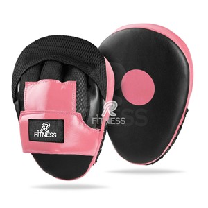 Shock Absorbing Focus Pads for Muay Thai and Kickboxing PU Leather Boxing Mitts with Thick <b>Foam</b> <b>Padding</b> for long sessions. - Product Image 1