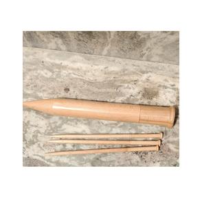 Fournisseur en gros Aiguilles à tricoter en bois Jumbo Droite Outil de tissage en bois Gros fil Débutant DIY Tissu 15mm 20mm 25mm - Product Image 3