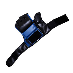 Gants de boxe MMA en cuir demi-doigts pour hommes pour l'entraînement/gants de boxe en cuir de vachette/gants de boxe MMA demi-doigts MMA - Product Image 3