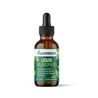 Ausreson OEM Gouttes de Chlorophylle à Boire Brûleur de Graisse Compléments Alimentaires pour la Gestion du Poids Minceur à Base de Plantes Vente en Gros Gouttes Liquides de Chlorophylle