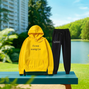 Latest Design jogging suits Two Piece hoodies trousers Tracksuit <b>Set</b> high Quality customized logo design OEM custom <b>colours</b> - Product Image 3