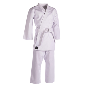 Uniforme de karaté à col en V au design personnalisable, 100% coton, respirant, léger, unisexe, pour adultes, tenue d'entraînement d'arts martiaux - Product Image 3