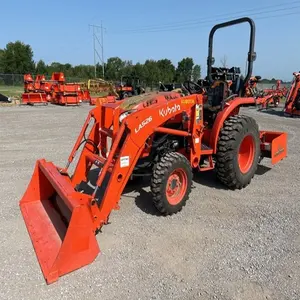 Offre de réduction exceptionnelle : Mini tracteur agricole Kubota L2501 4x4 d'occasion, équipement agricole testé, moteur certifié, prêt à l'emploi, prix avantageux - Product Image 4