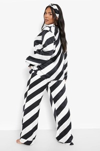 Precio de fábrica Venta caliente Conjunto de camisón de satén para mujer Ropa de Casa informal Ropa de dormir Azul XL Cierre de lazo para el verano - Product Image 3