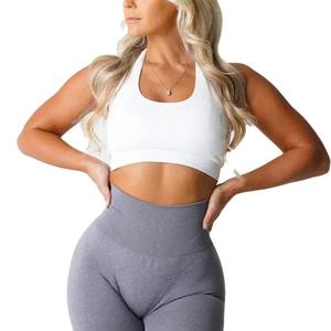 Sujetador sin costuras Spandex Mujer Fitness Elástico Transpirable Aumento de senos Ocio Ropa interior deportiva - Product Image 1