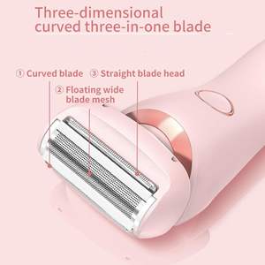 Depiladora Azul para Mujer, para una Piel Suave como la Seda, Resistente al Agua IPX7, Maquinilla de Afeitar Nano con Pantalla Digital para Uso Corporal - Product Image 2