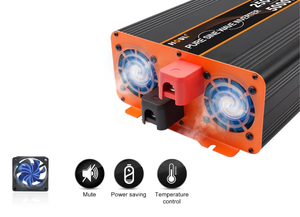 HOULI - ¡Gran oferta! Inversores de corriente de onda sinusoidal pura de 12V, 24V, 48V, 10000W, 6000W, 5000W, 4000W, 3000W para vehículos solares - Product Image 4