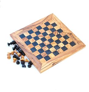 Tablero y Piezas de Ajedrez de Resina y Madera Premium |   Hecho a Mano con la Mejor Calidad de Acabado |   Precio de Fábrica al por Mayor - Product Image 2